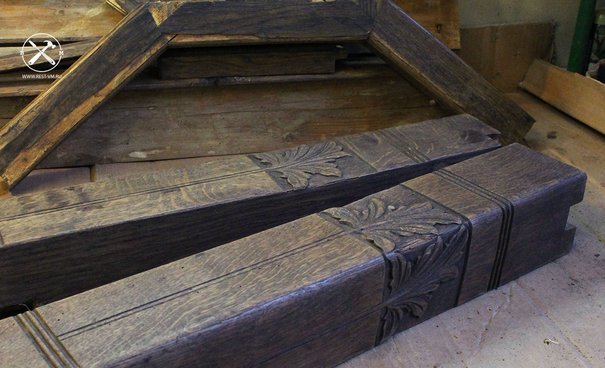 Реставрация стола 19 века из Абрамцево